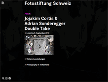 Tablet Screenshot of fotostiftung.ch